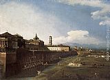 View of Turin near the Royal Palace by Bernardo Bellotto